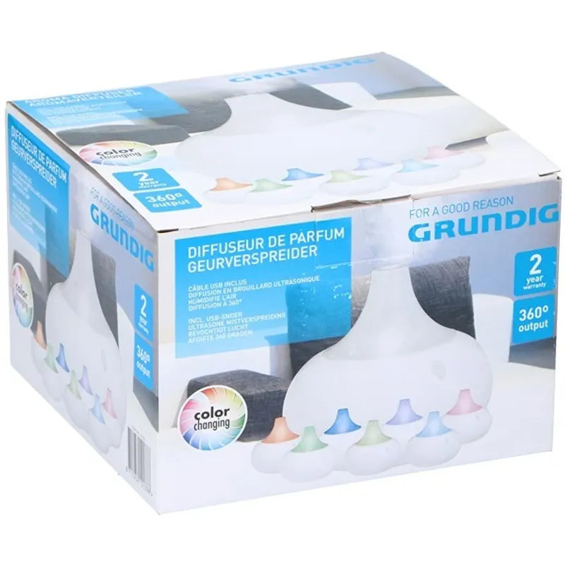 Grundig Aroma Luftfukter Diffuser med LED - belysning