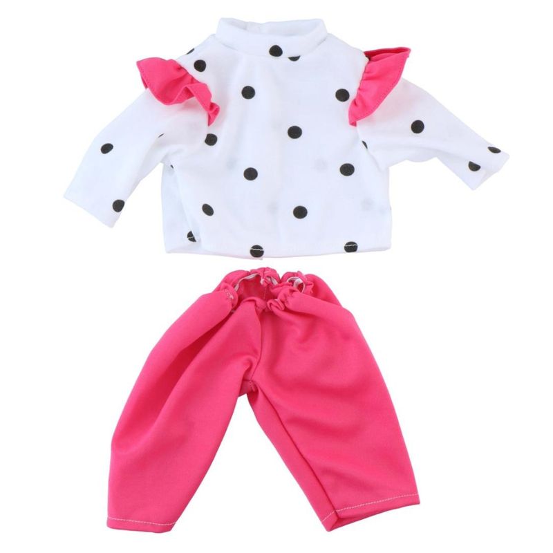 Dukkeklærsett 8 deler 40 - 45cm | Klær til dukker