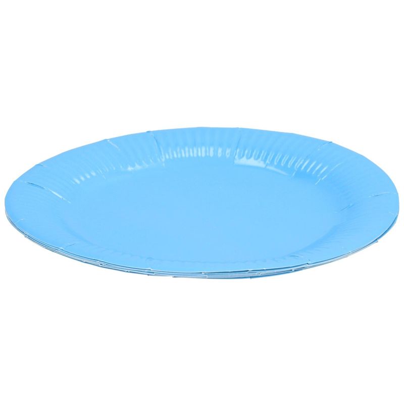 Engangstallerken papp 23cm pastell 6pk | Fest og bursdag