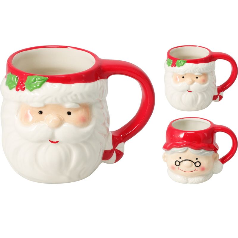 Julekrus nissefar eller nissemor | Koselig julekopp 440ml