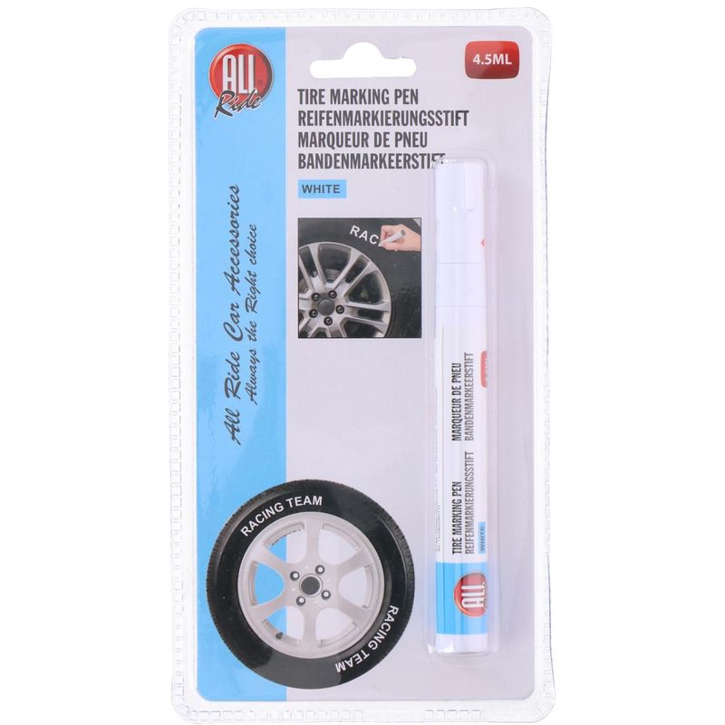 Markør For Dekk - Hvit Tusj | All Ride