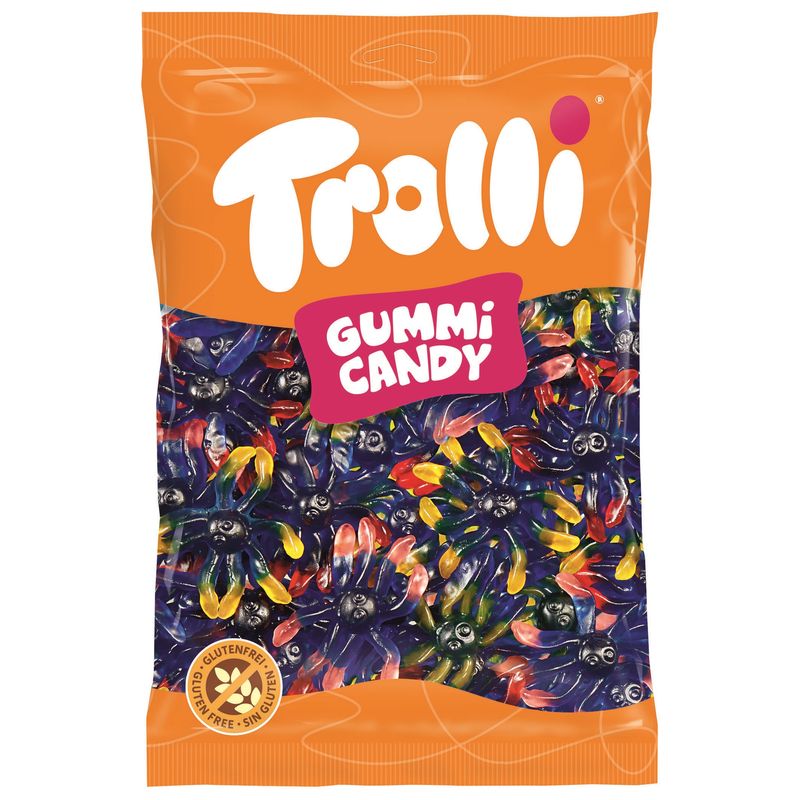 Trolli Blekksprut 1000g | Storpakk