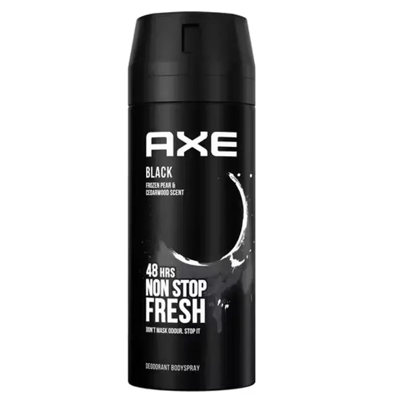 Axe Black Body Spray 6x150ml | Storpakk