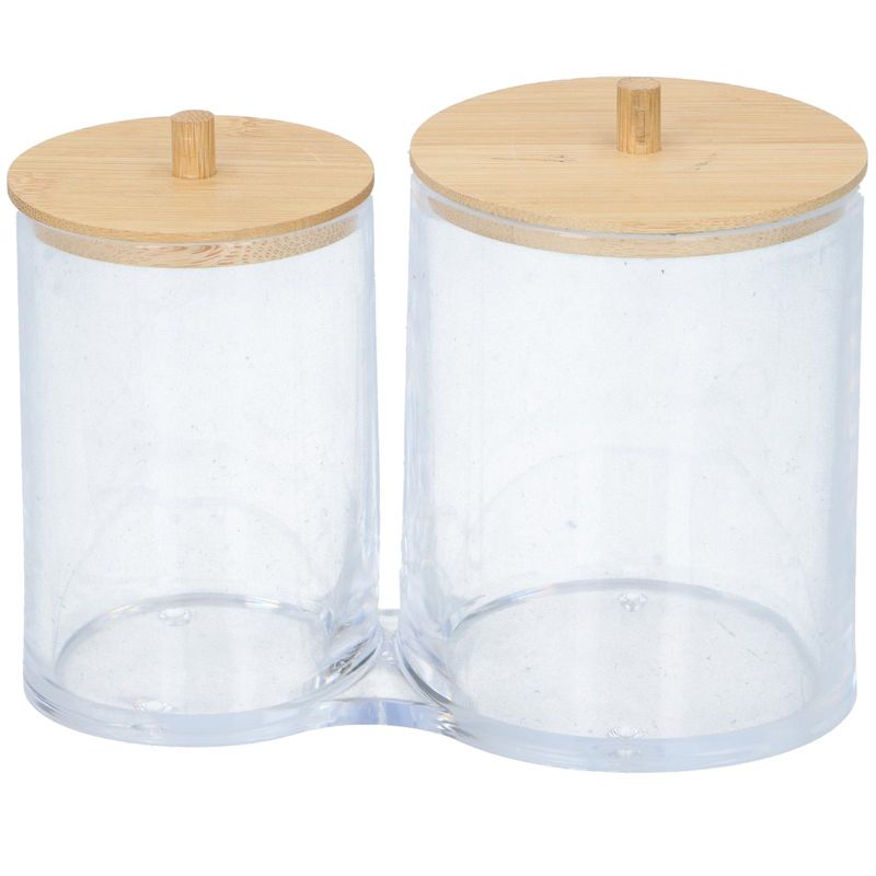 Alpina Dobbel Organiseringsboks Med Bambuslokk