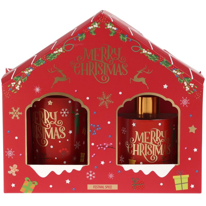 Duftsett Jul | Duftpinner & Duftlys | 4ass