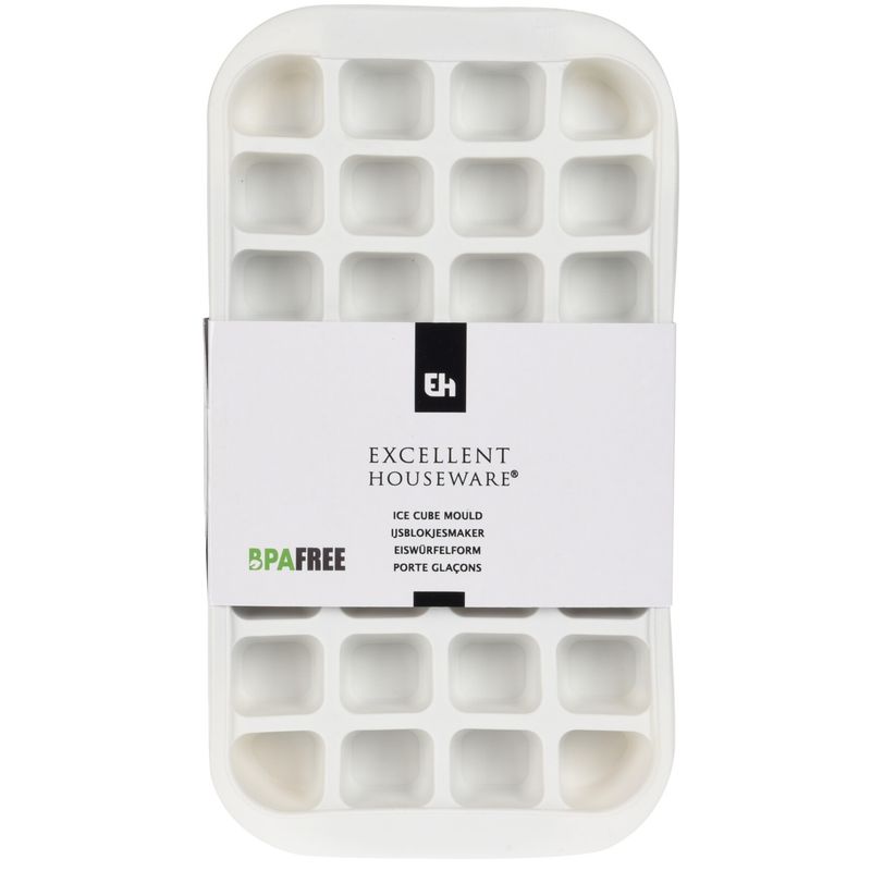 Isbitform i silikon med brett | Excellent Houseware