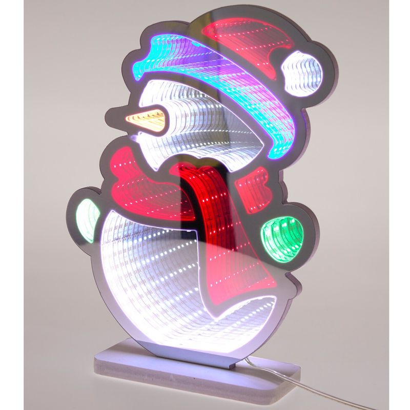 Evighetsspeil Julemotiv | LED Lysskilt | Magisk julepynt