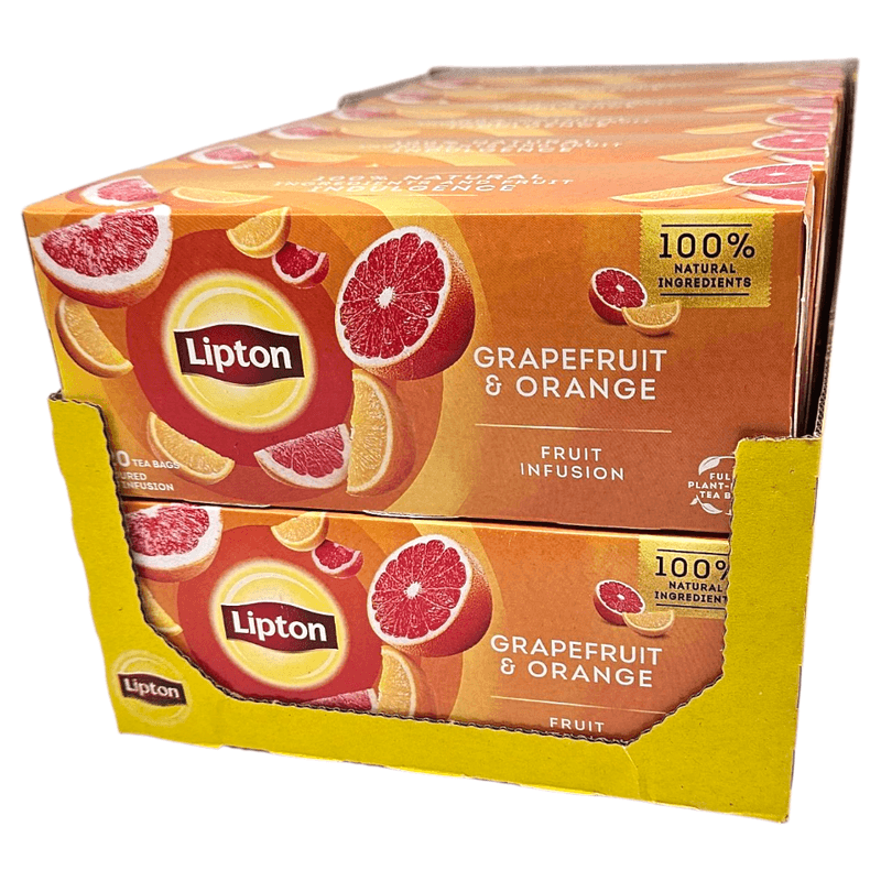 Lipton Fruit Tea Grapefruit & Orange 12x20pk | Storpakk