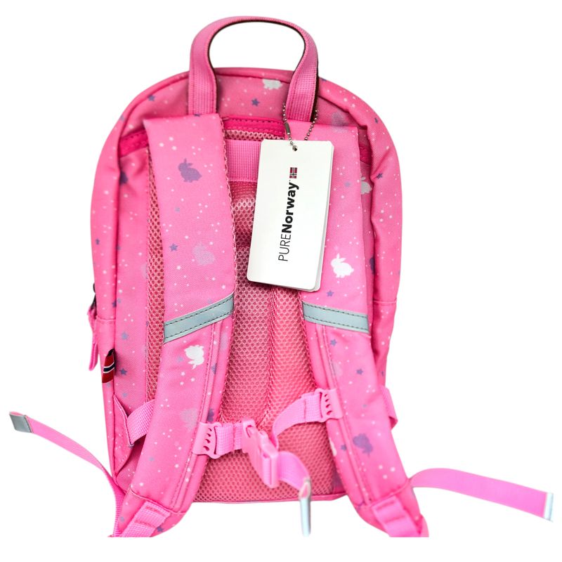 PURENorway Go barnehagesekk 10L - Rosa Kanin