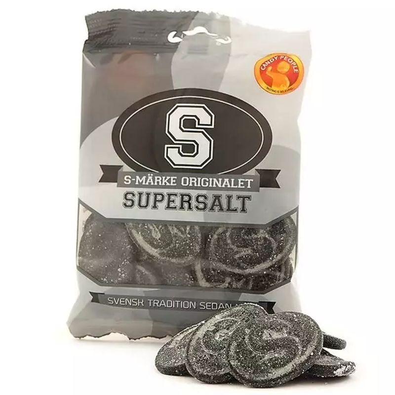 S - Merke Supersalt Orginal 80g