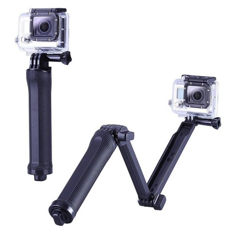 3 - Veis Stang/Stativ For GoPro Kameraer