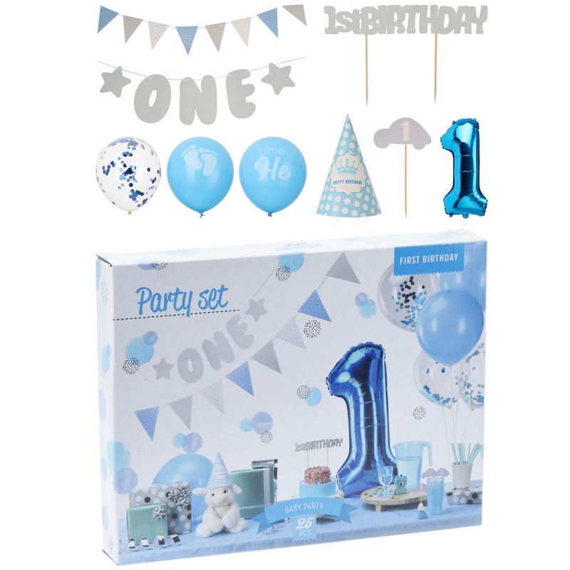 1 Års Festpakke Lyseblå