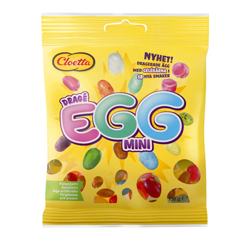 Cloetta Dragé egg mini 150g
