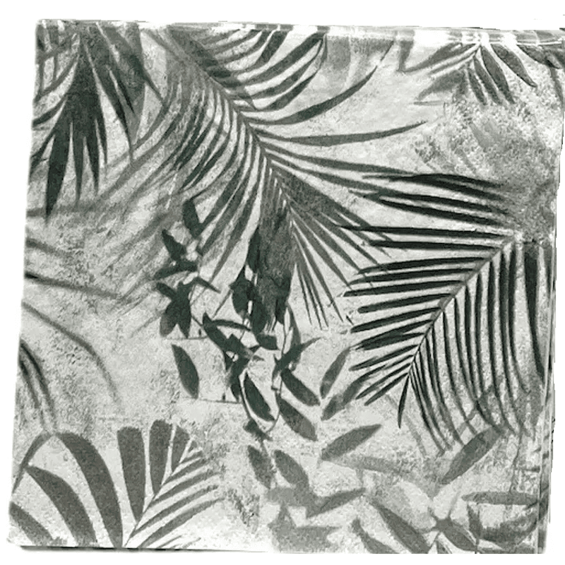 Lunsjservitter Palmeblader 20stk