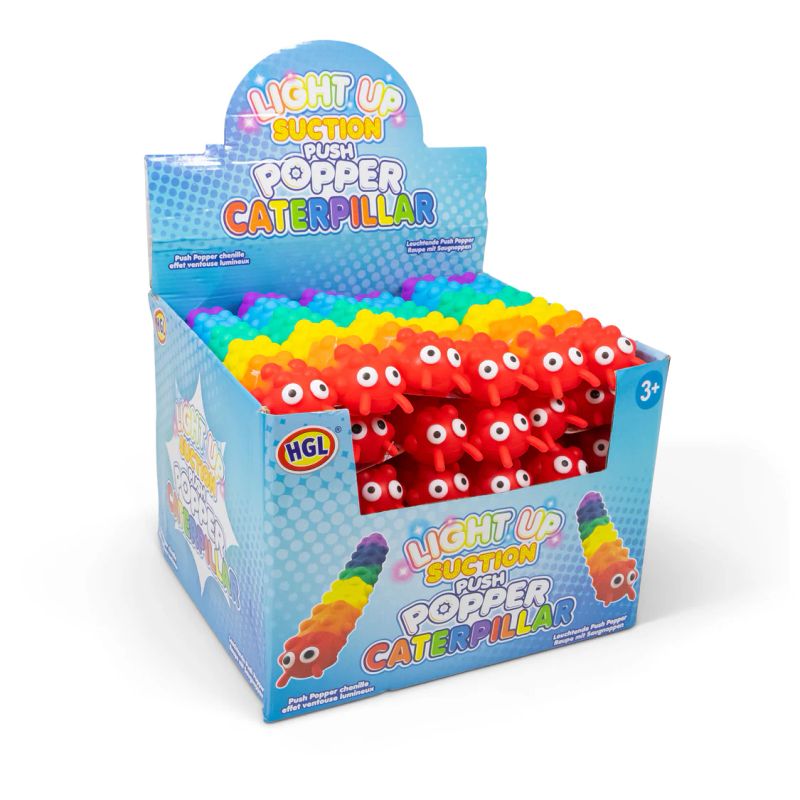 Pop it Larve med lys | 26cm