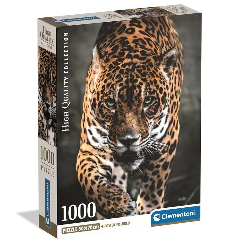 Clementoni Jaguar på jakt 1000 Brikker 50x70cm