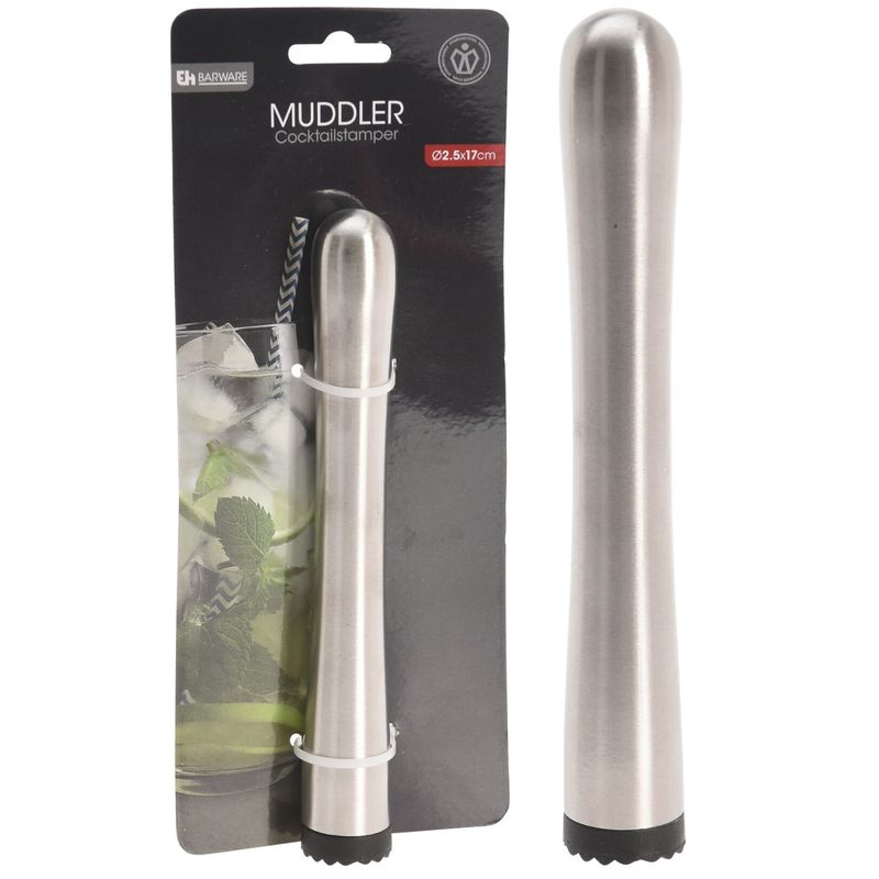 Cocktail Muddler Rustfritt Stål - Excellent Houseware