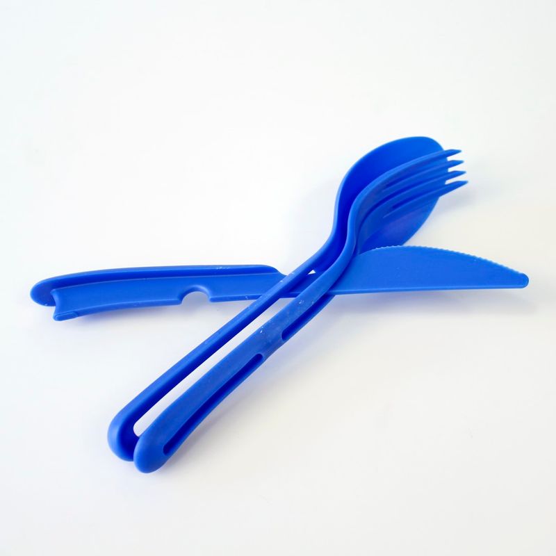 Turbestikk 3deler i plast - Flere farger