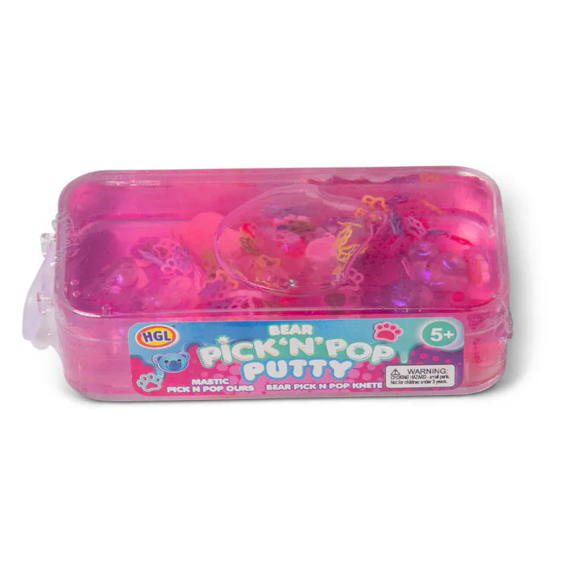 Myk putty med bamser