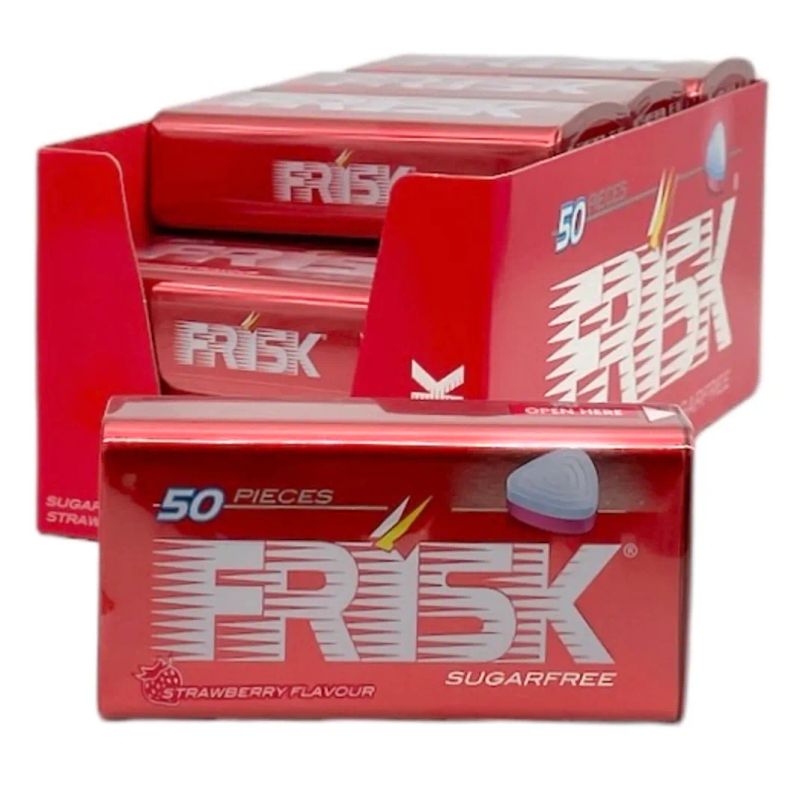 Datodeal | Frisk Tin Strawberry 12x35g | Storpakk