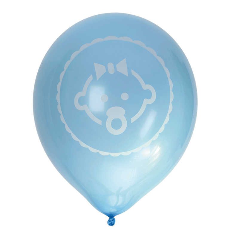 Ballonger Baby Boy 30cm 8pk