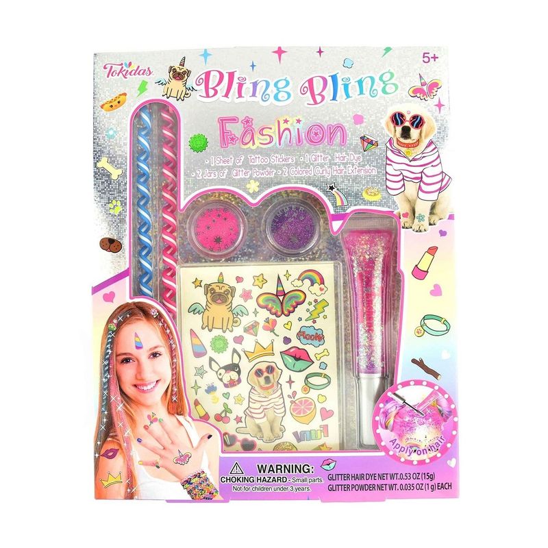 Hår & Glitter set 6pk