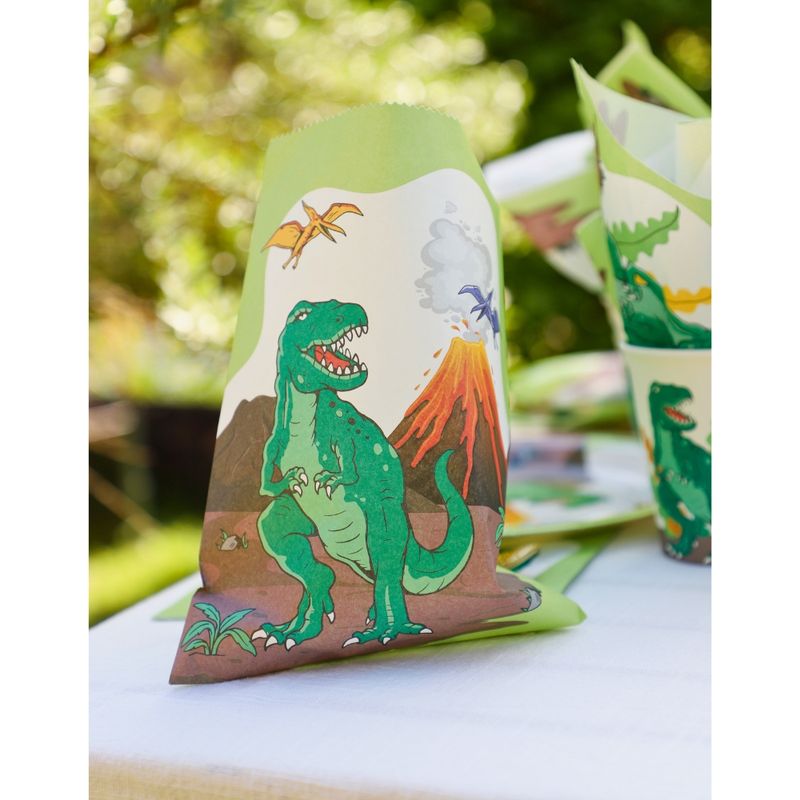 Borddekking Papp Dinosaurer | Kopp, Tallerken, Serviett