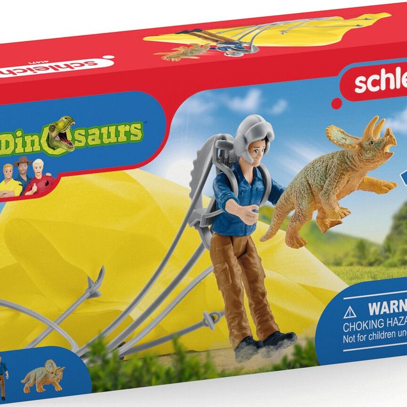 Schleich Parachute Rescue Dinosaur 41471