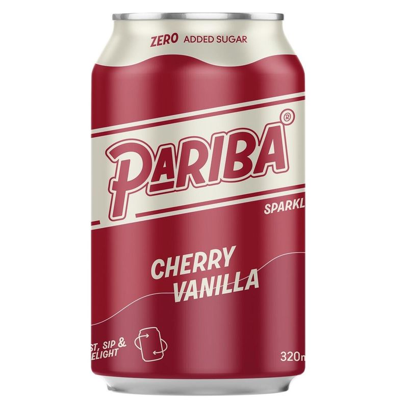 Pariba Cherry Vanilla 320ml | Sukkerfri