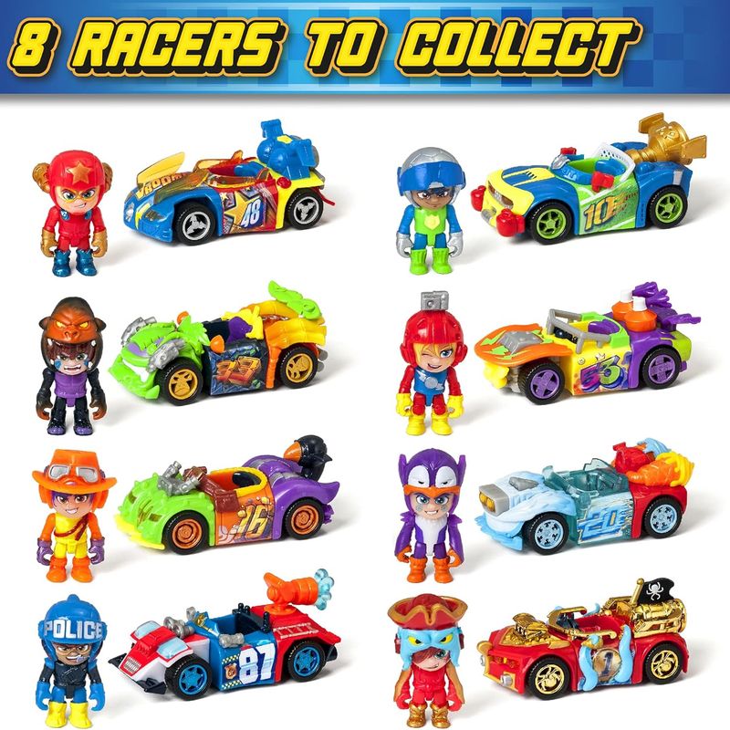 T - Racers 2 Series 2 Surprise samlefigurer | Bygg & Miks