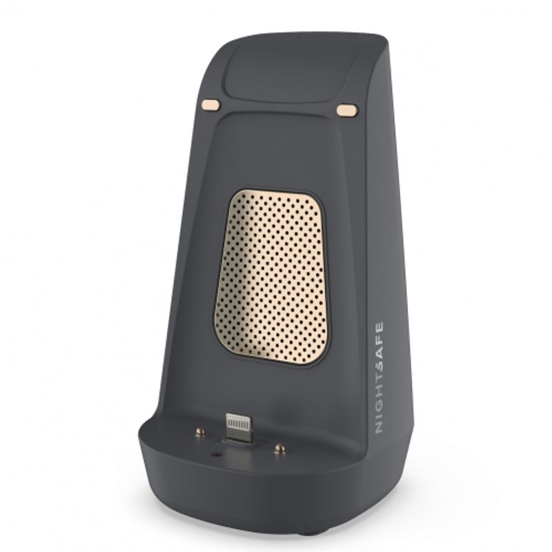 Mobillader med røykvarsler til iPhone | NightSafe | Lightning