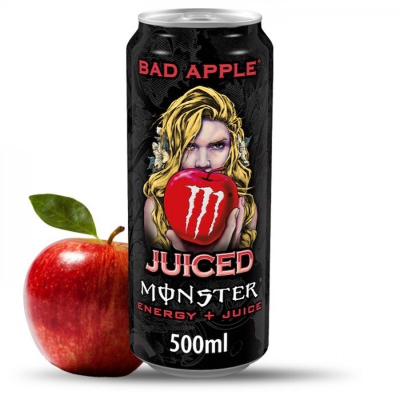 Monster Energy Bad Apple 500ml | Energidrikk inkl pant 2. -