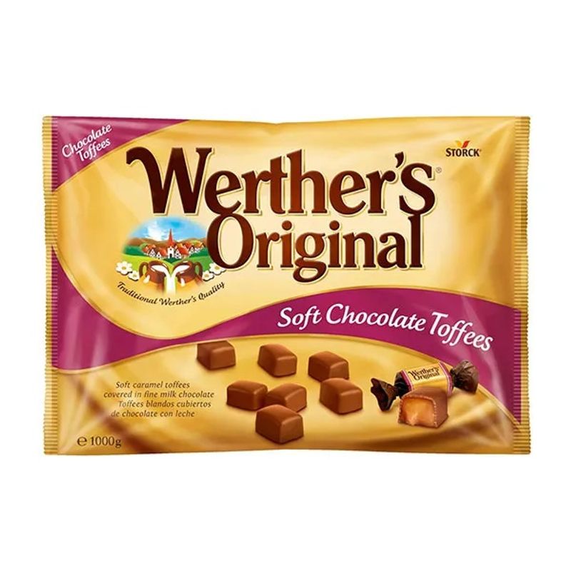 Werthers sjokolade karamell 1000g