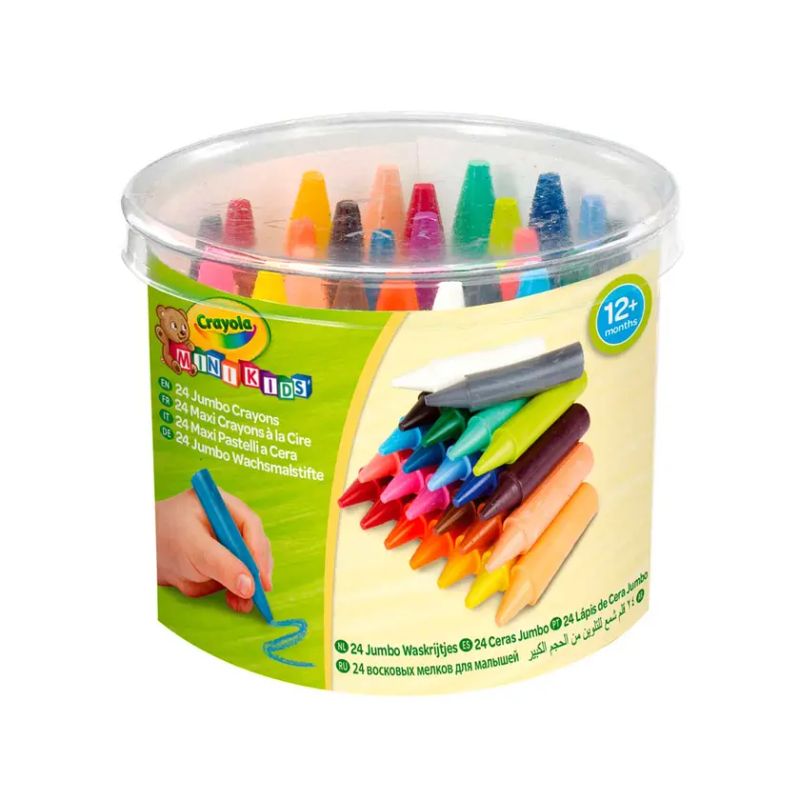 Crayola Mini Kids Jumbo Kritter 24stk