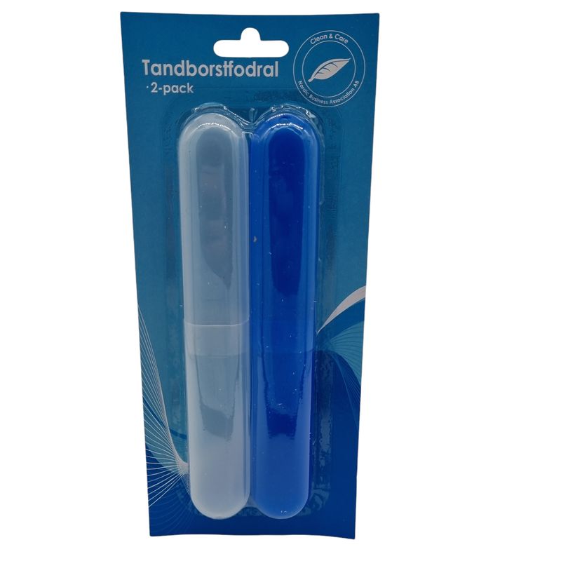 Tannbørsteetui 2pk