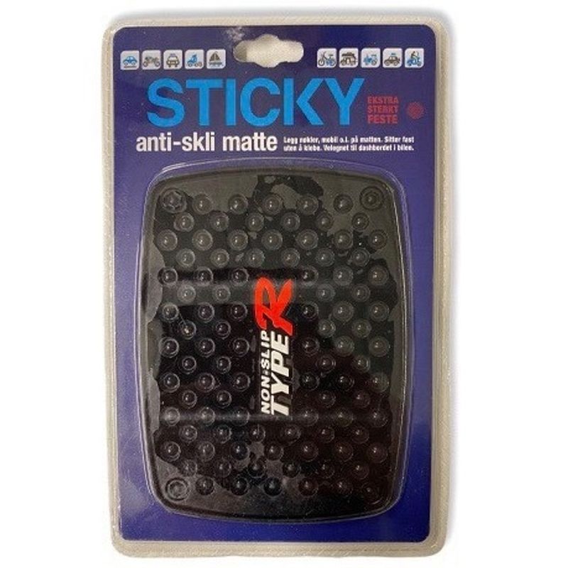 Anti - skli matte 11x15cm | Perfekt til bil og dashbord