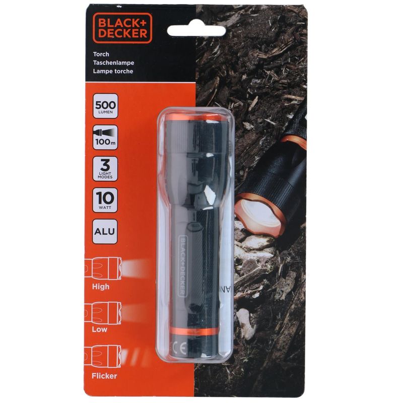 Black+Decker LED Lommelykt 500 Lumen