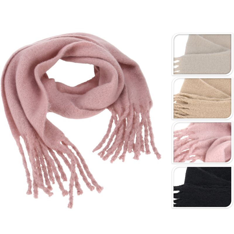 Skjerf 180x35cm | 4 ulike farger