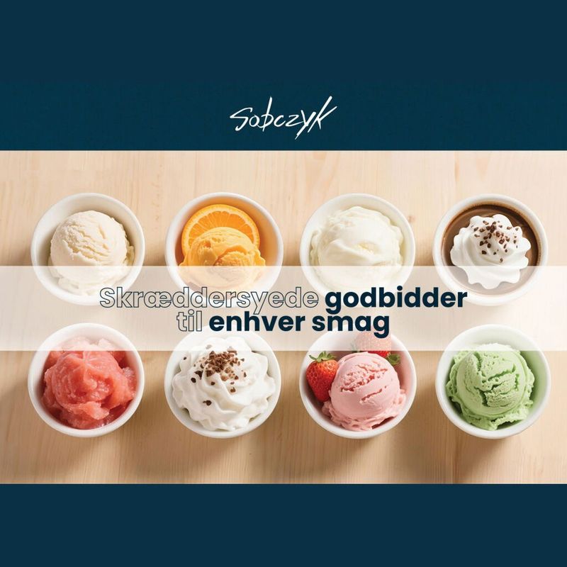 Sobczyk Multi Iskremmaskin | 12 - i - 1 iskremmaskin 3x0,5L