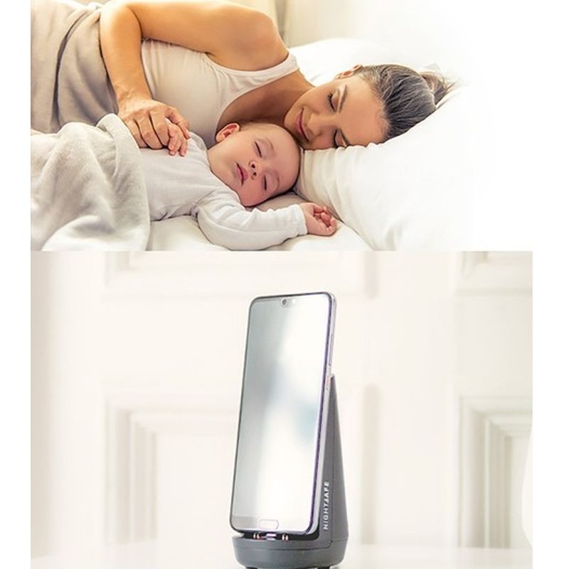 Mobillader med røykvarsler til iPhone | NightSafe | Lightning