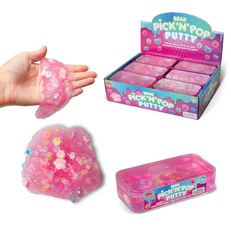 Myk putty med bamser