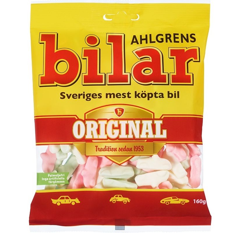 Ahlgrens Biler Original 160g