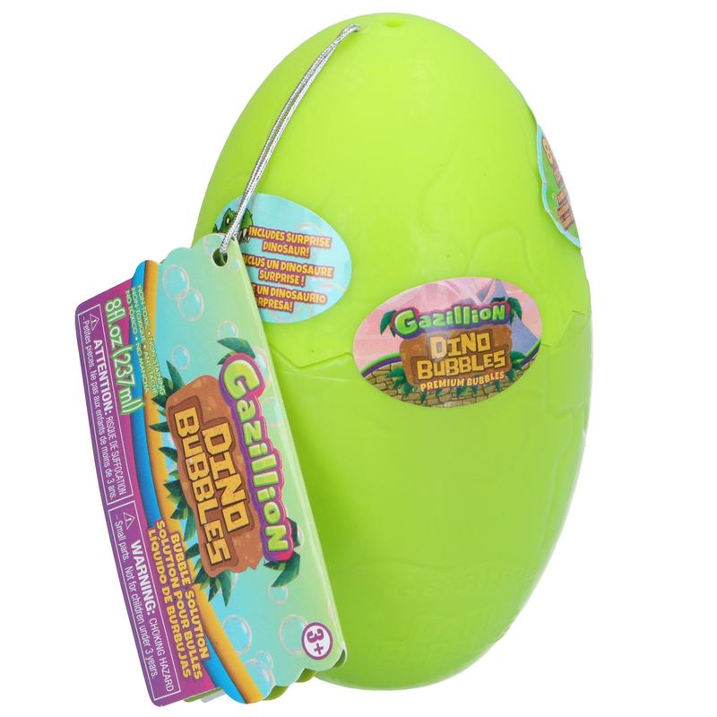 Premium Såpeboble Dinosaur Egg med Figur