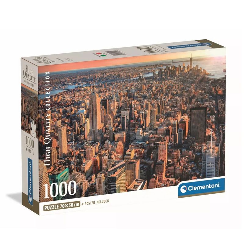 Clementoni New York City puslespill 1000 brikker | 70x50cm