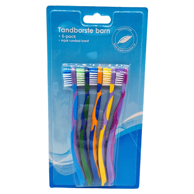 Tannbørster Barn 5pk