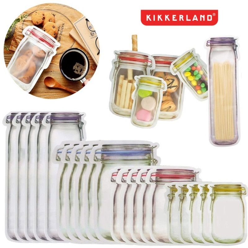 Kikkerland Gjenbrukbare Poser For Oppbevaring