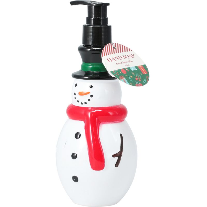 Såpedispenser juledesign 310ml | Julenisse, juletre eller snømann