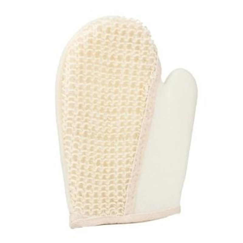 Eksfolierende Hanske Sisal | Naturlig Kroppsskrubb | Glattere Hud