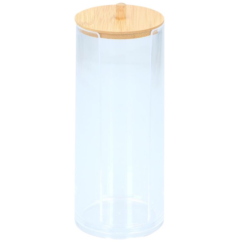 Alpina Bomullspadholder - Praktisk dispenser med bambuslok