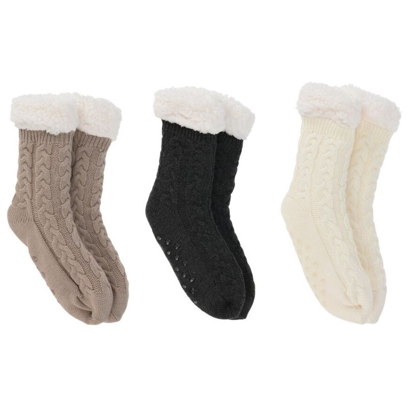 Varme Kosesokker Dame| 3 farger